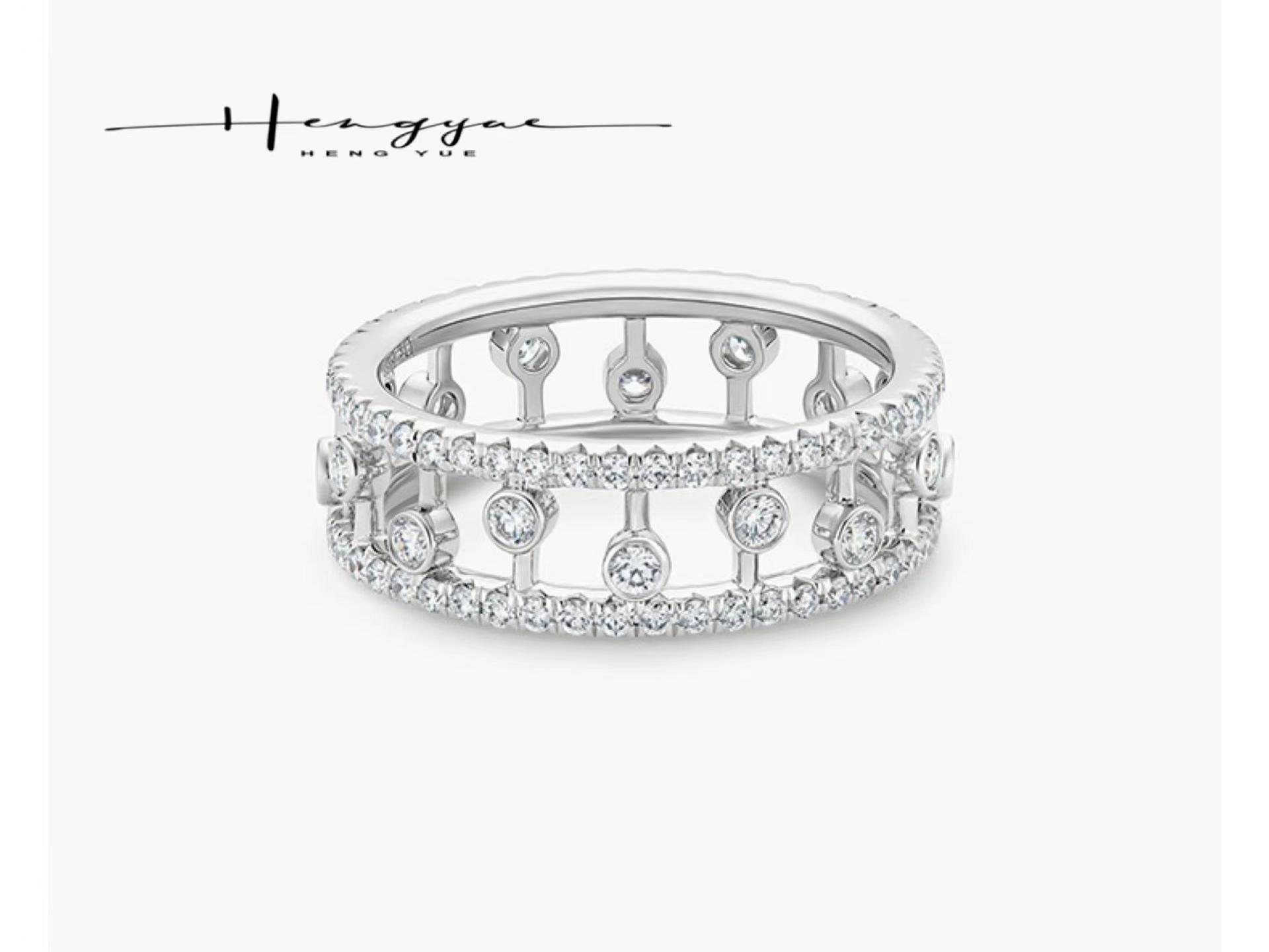 Hengyue 蔡徐坤同款钻戒