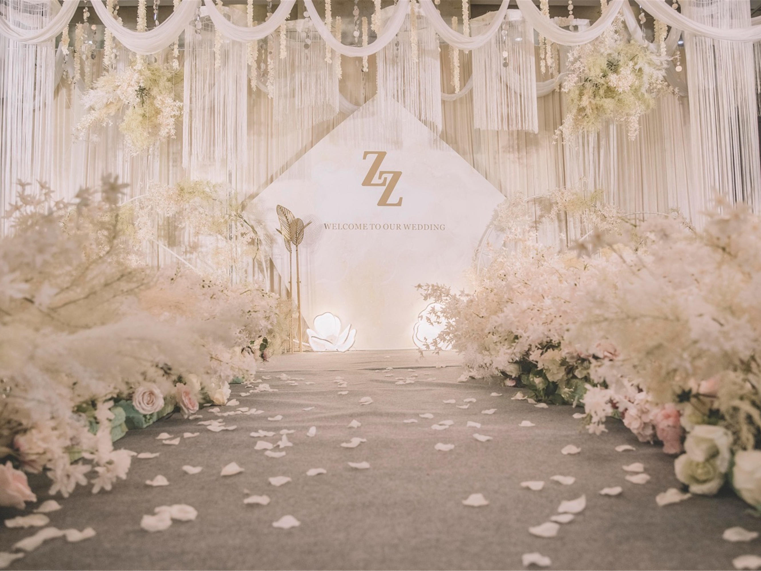 花嫁伊人 暖香槟色轻奢婚礼