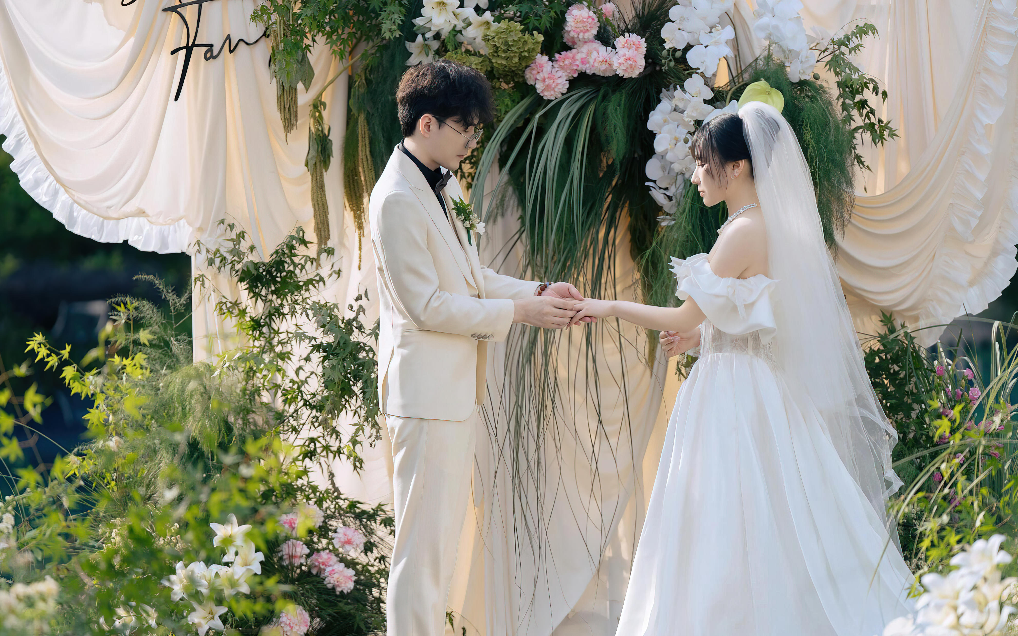 森系婚禮，自然謐境中的浪漫儀式