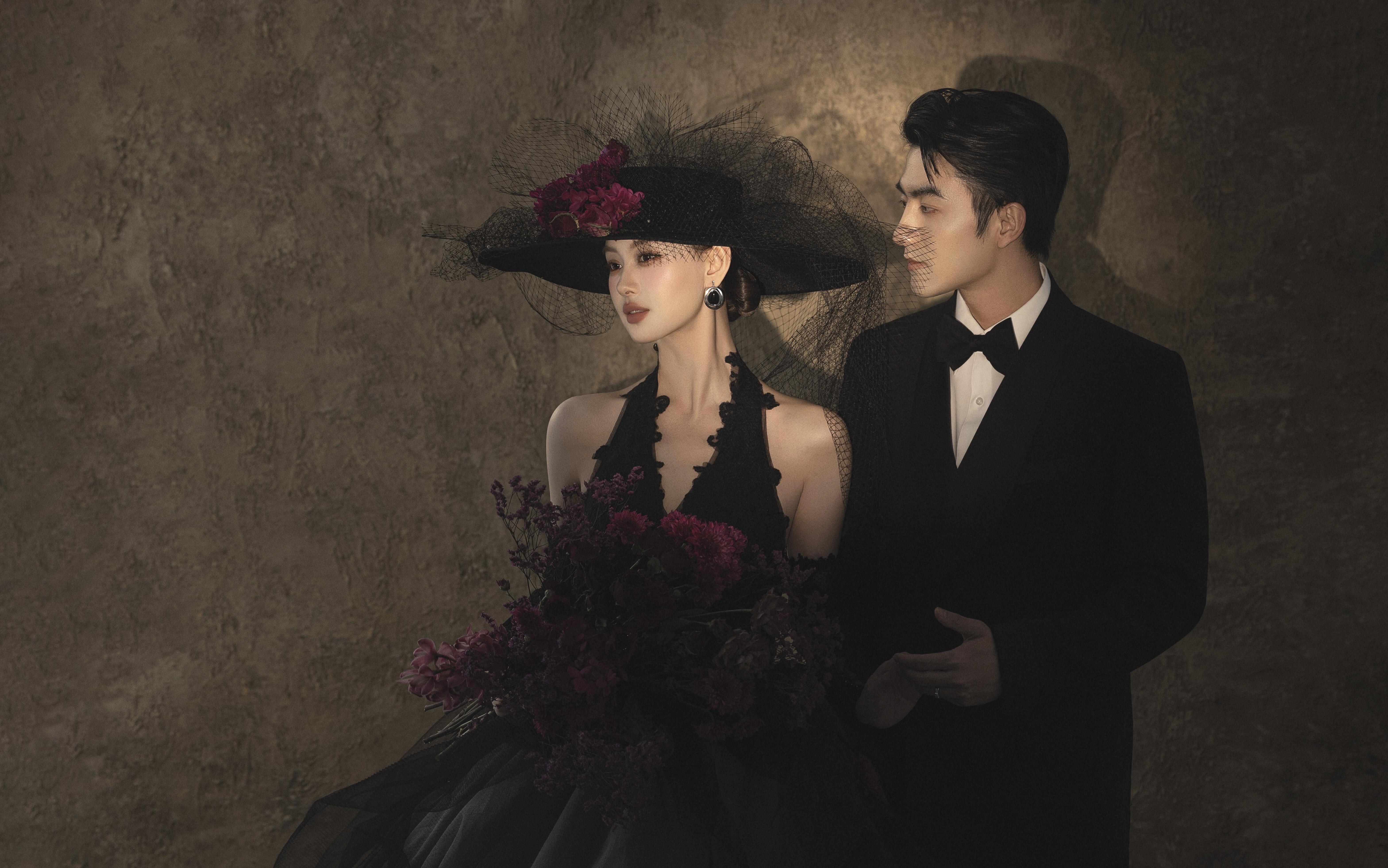 小眾黑紗的油畫(huà)質(zhì)感好高級(jí)