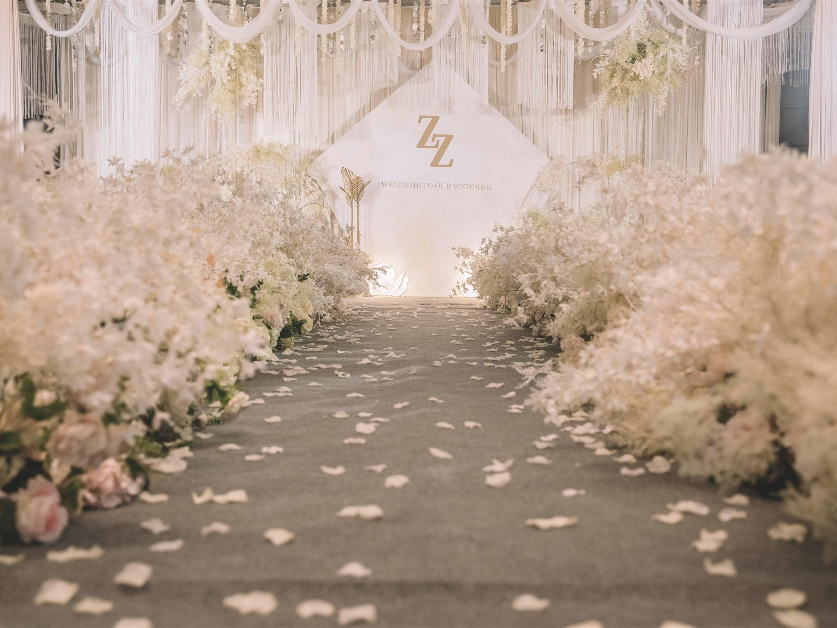 花嫁伊人 暖香槟色轻奢婚礼