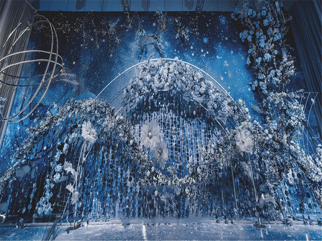 高端大气静谧蓝主题婚礼套餐