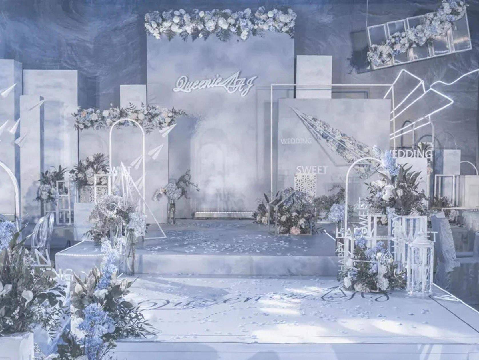 一套多选 轻奢定制 一价全包【圣诺婚礼】