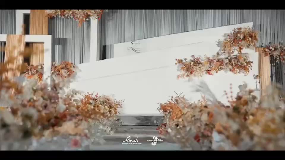 香槟秋婚礼//奶茶色的质感