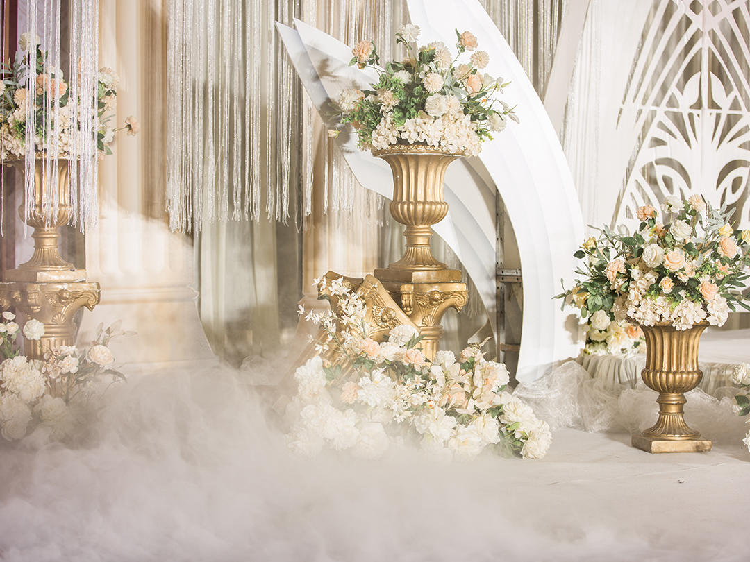 【大事婚礼】#朝与暮# 香槟金婚礼主题