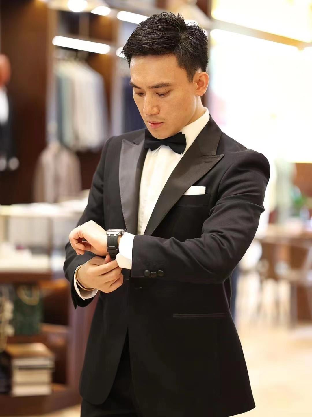 【衣绅西服】驳领单排扣西装新郎装