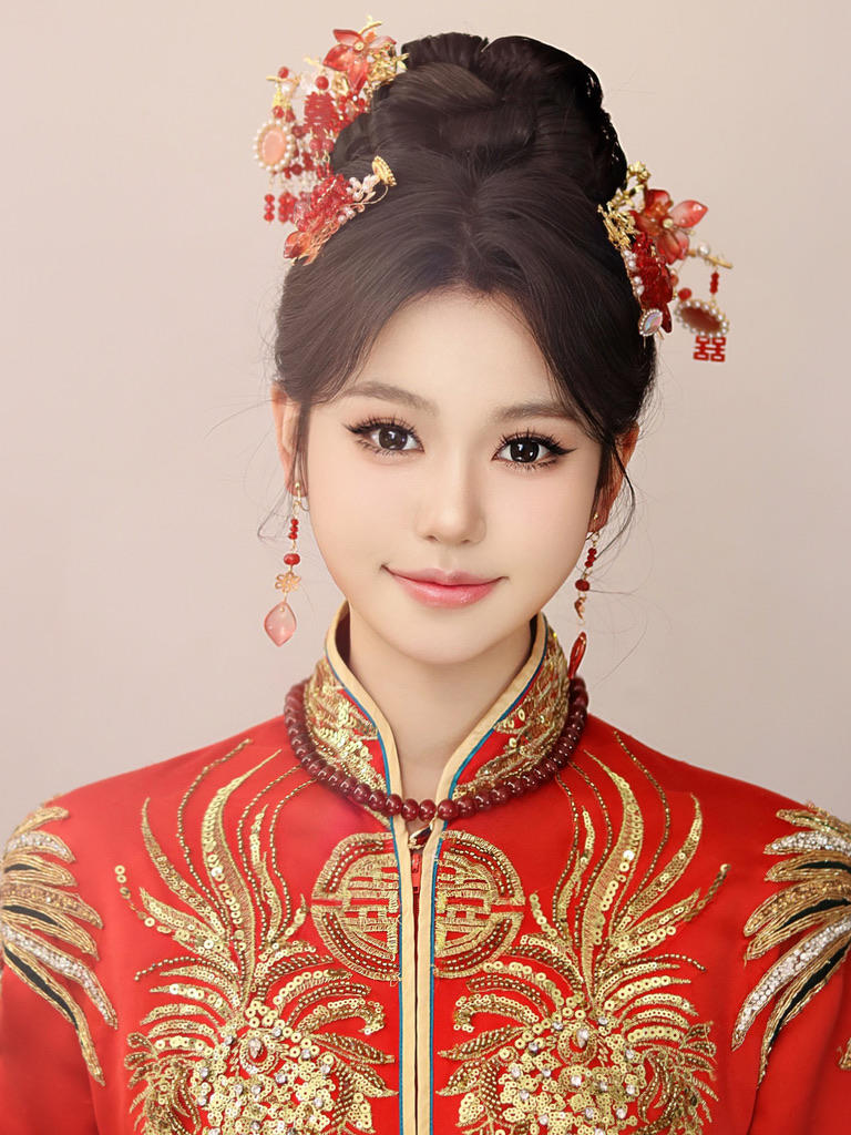 婚礼秀禾造型❤️