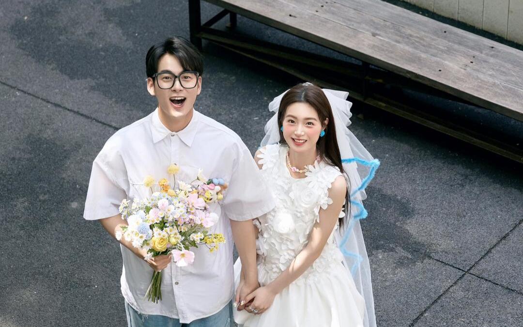 松弛感满分的韩系婚纱照才是我的舒适区