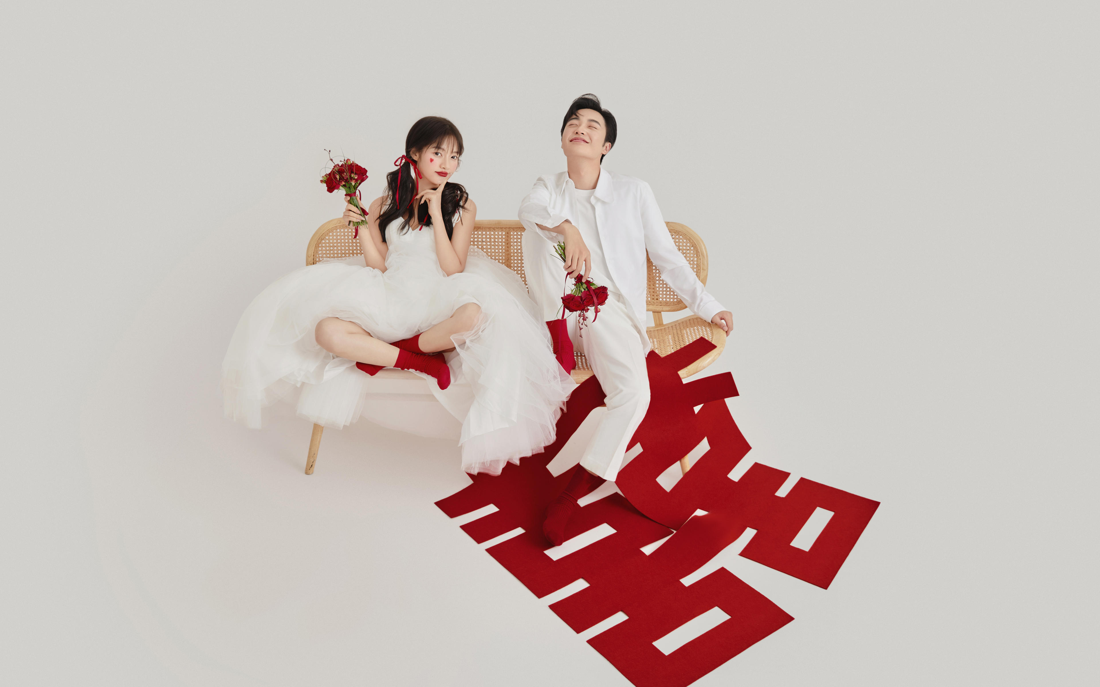 可可愛愛內景婚紗照