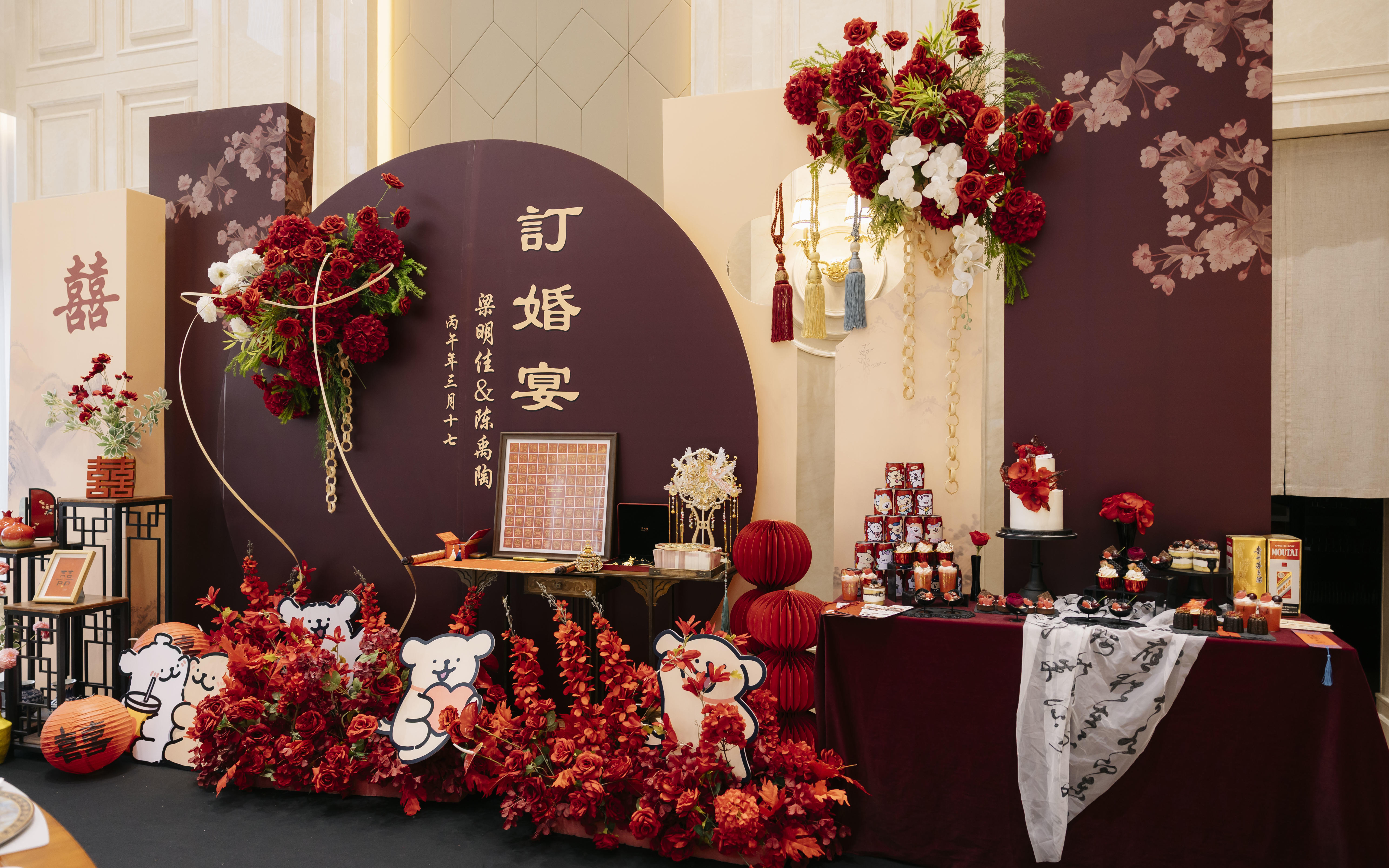 Sunny喜铺|一抹中国红，两心相印处
