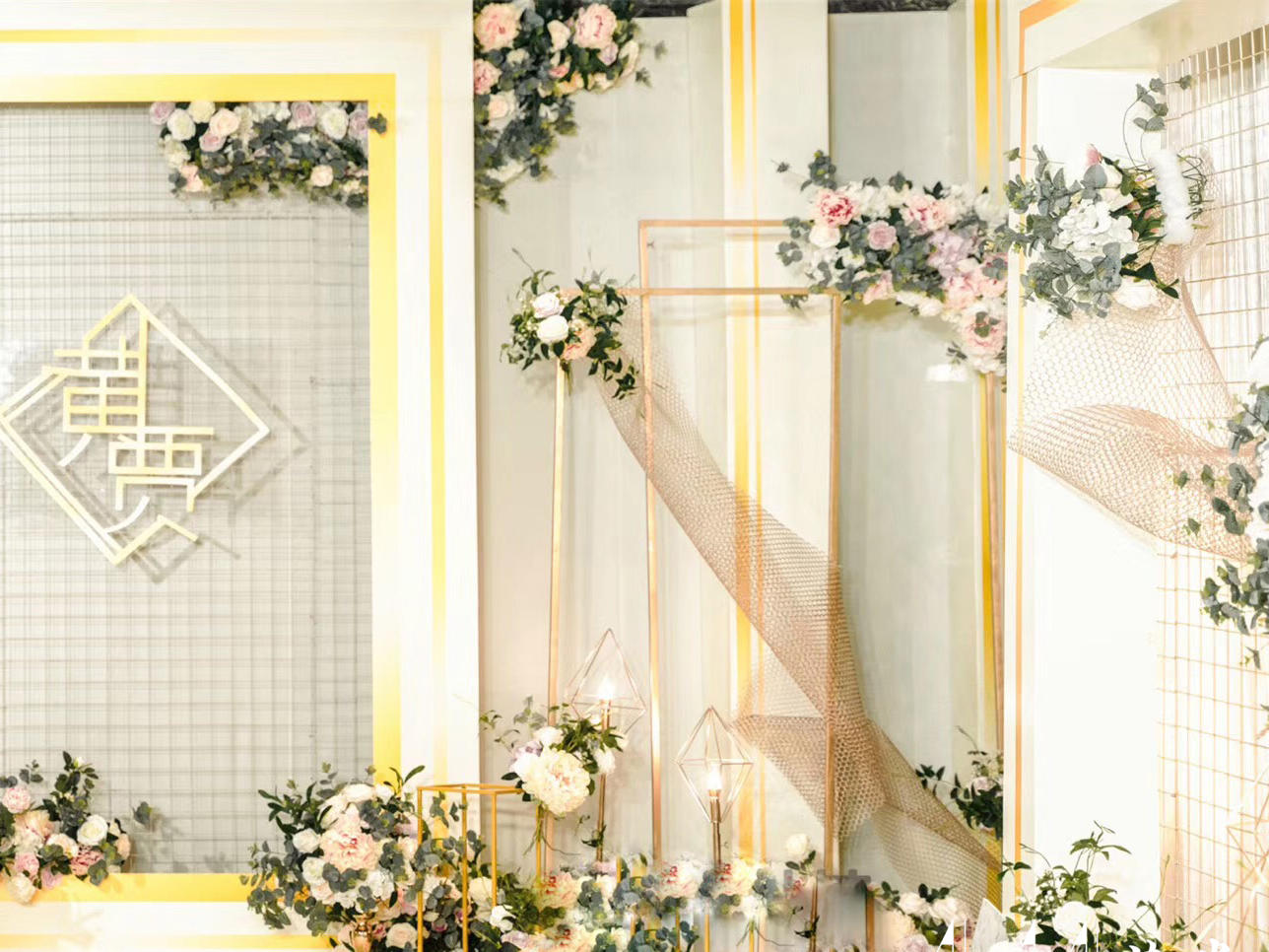 |室内|简约|香槟色调|<倾·心>