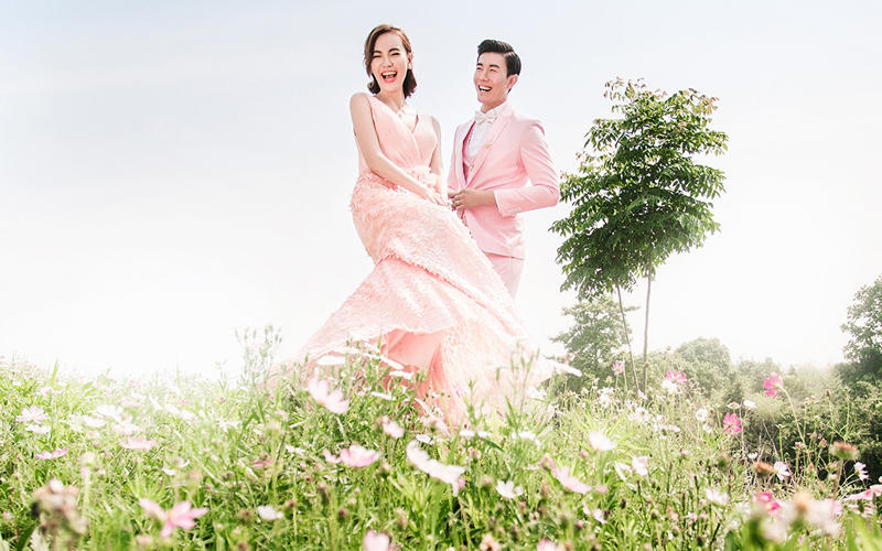 爱洛摄影自然田园花海基地