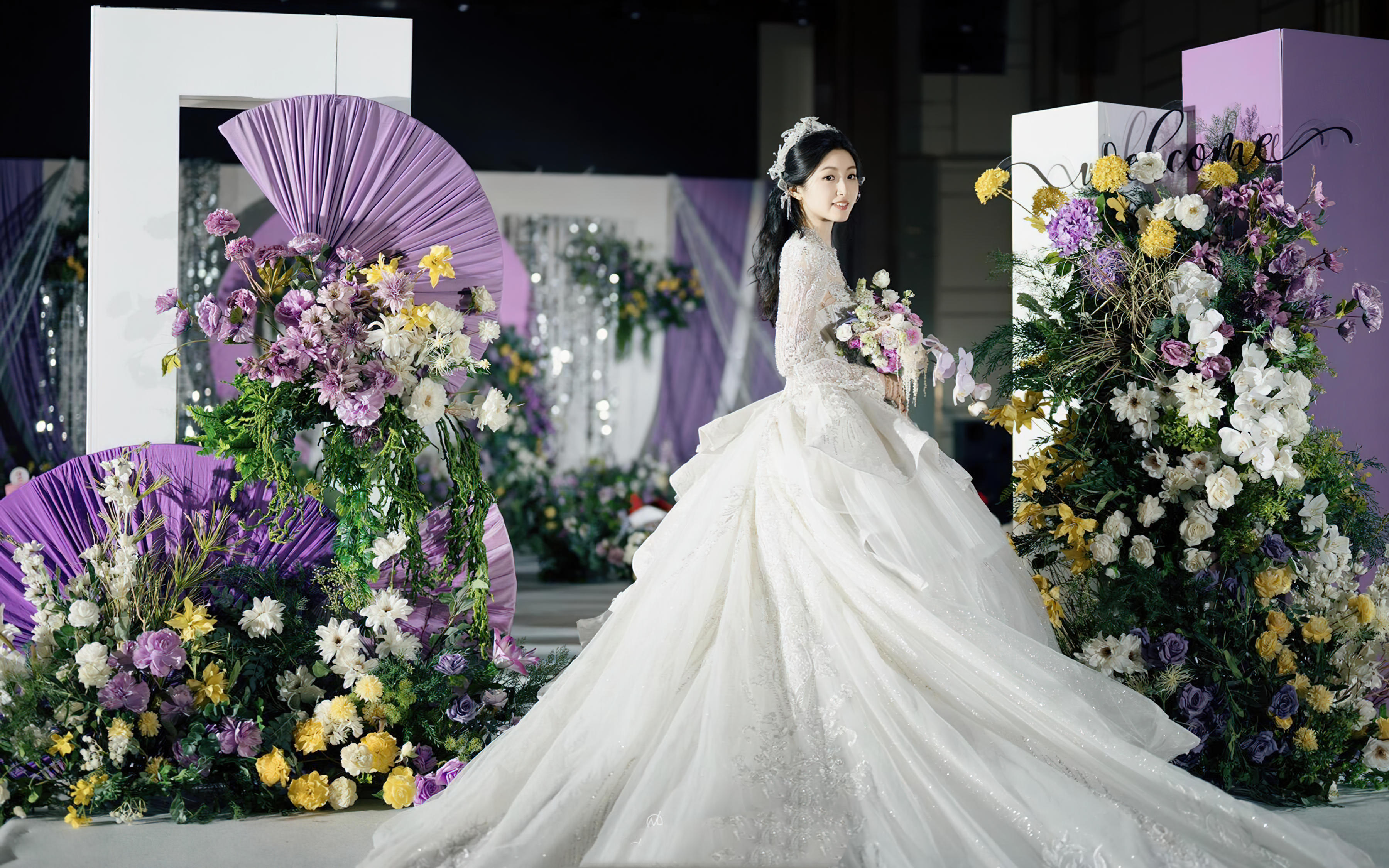 【蜜缘婚礼】紫色油画风婚礼