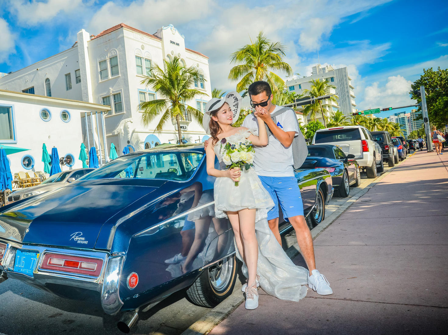 《HY小曼TOPYOUNG团队》外景婚纱