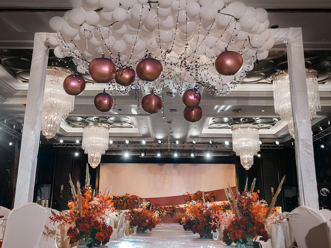 【兰溪星辰婚礼】世纪王朝大酒店简约红白套餐