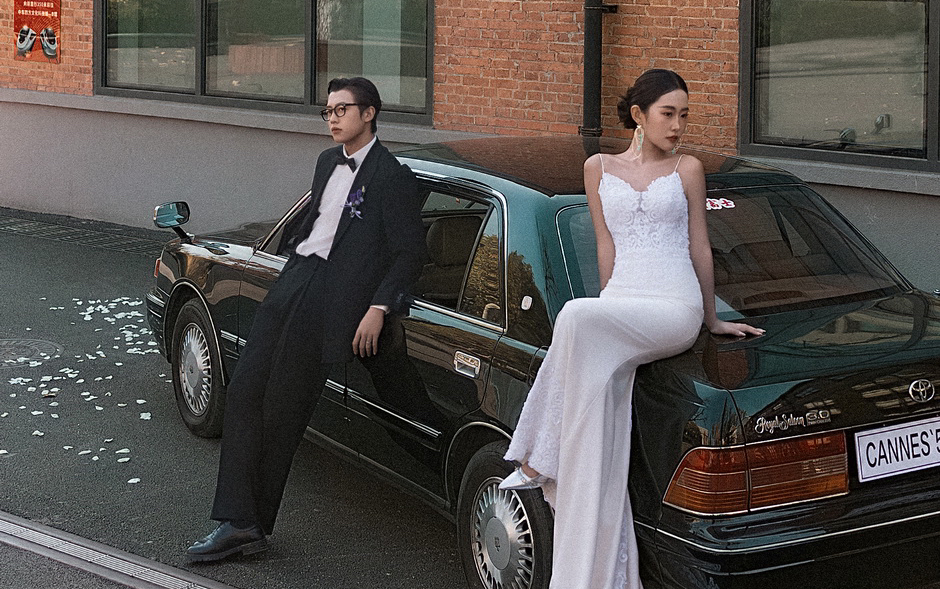 谁懂｜充满故事感的老城区婚纱照