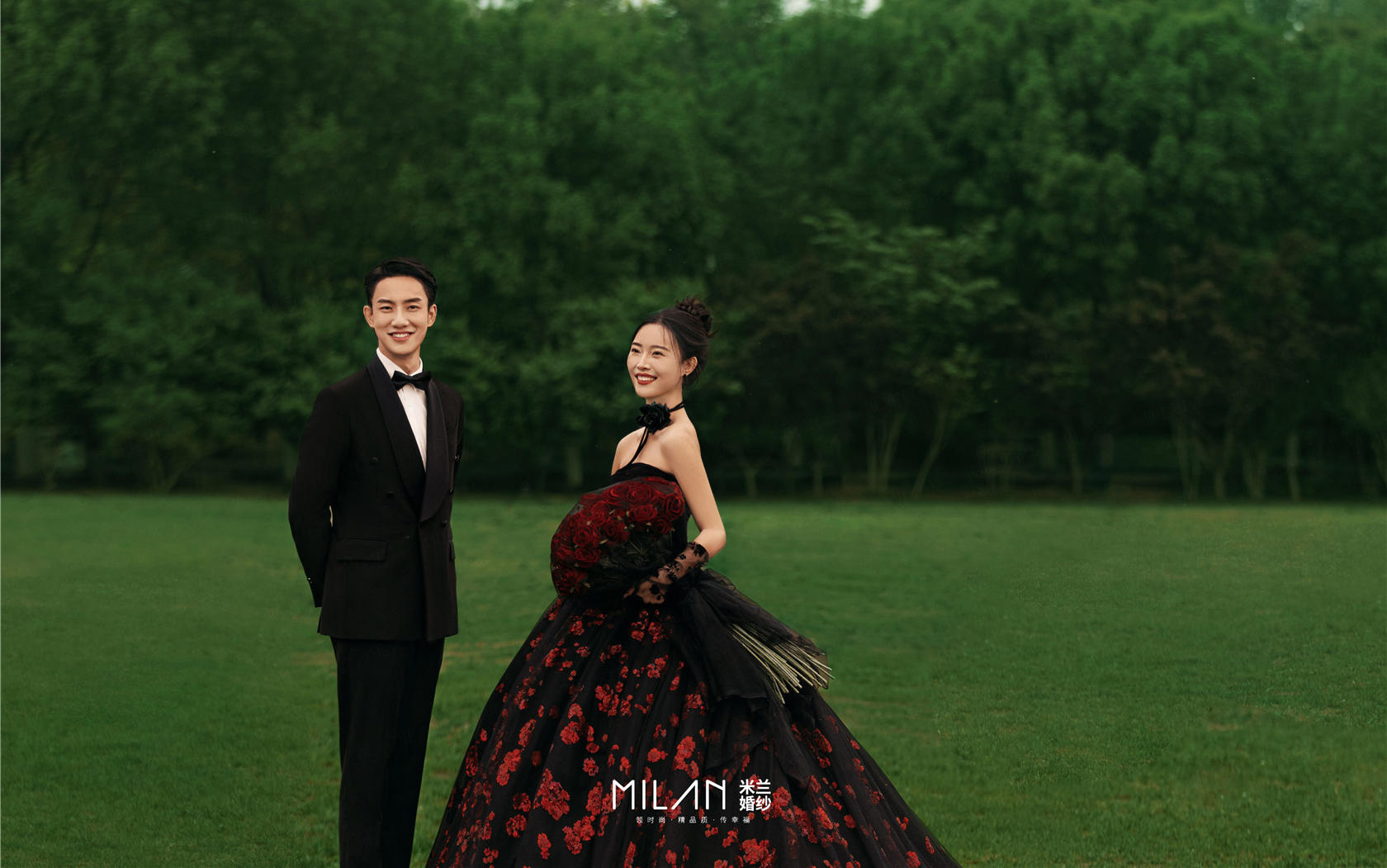 備婚必看??2026 婚紗照頂流｜黑紗森系！