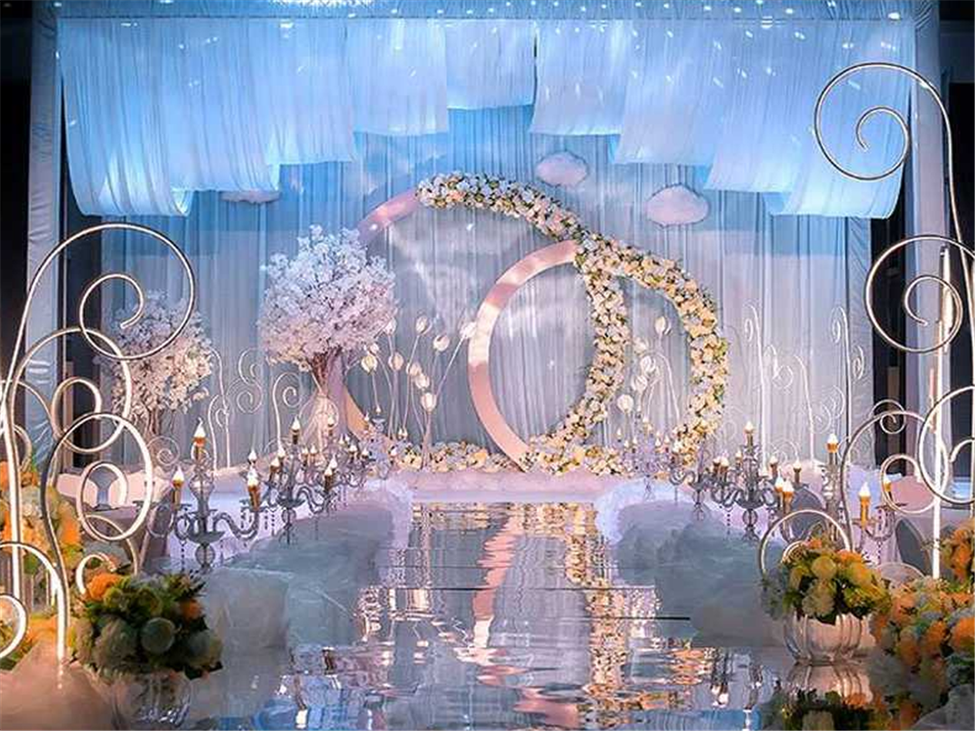 婚礼现场布置T台灯光四大金刚（9180）全包