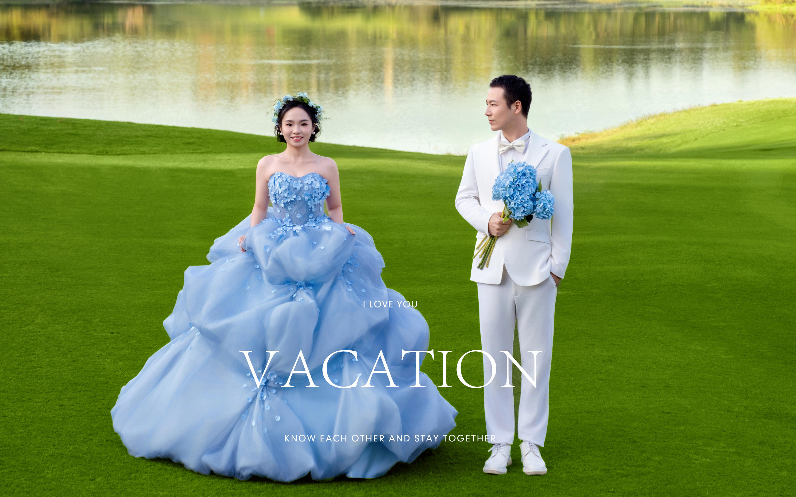 心动N次的草坪婚纱照💓拿捏春夏氛围感🍀