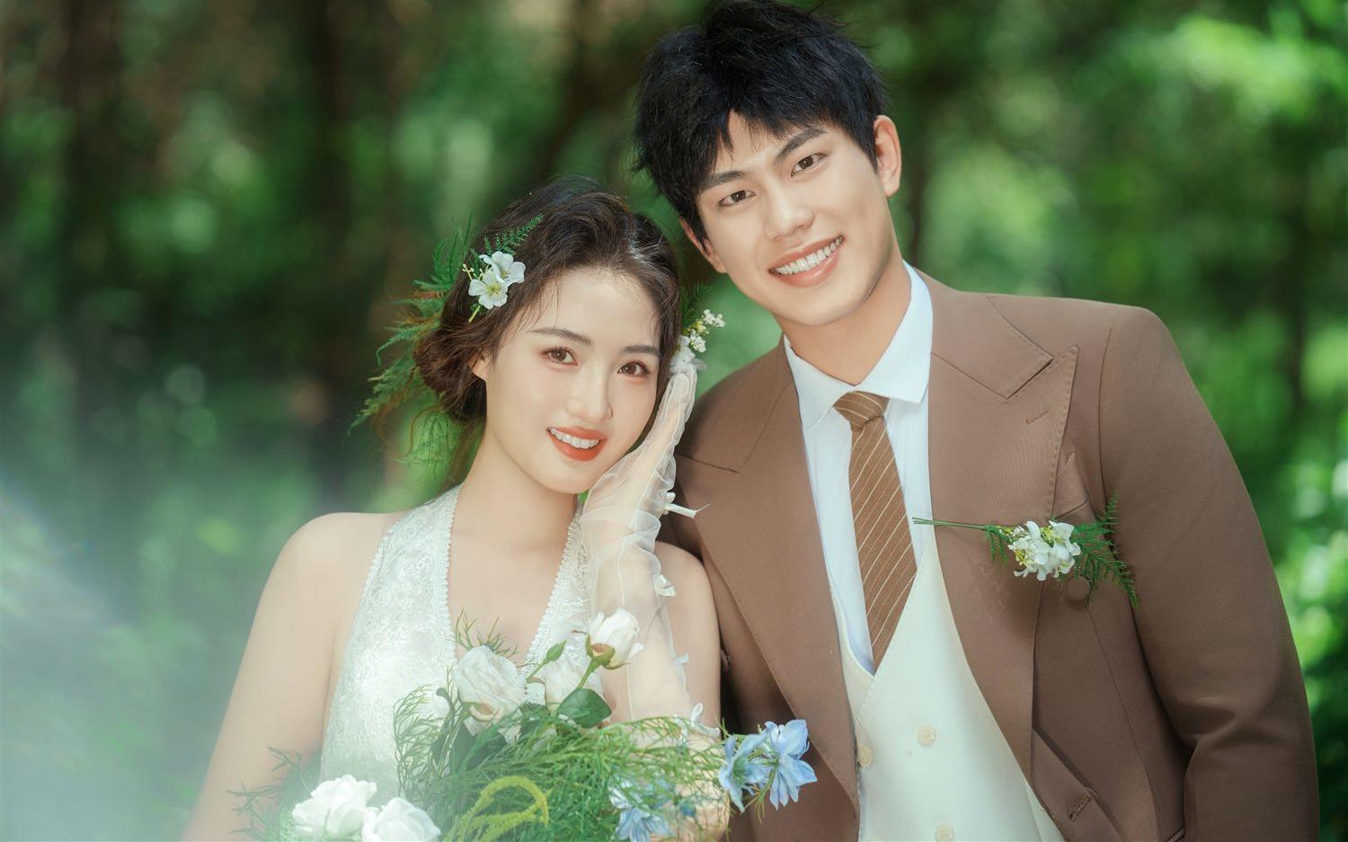 今日客片花絮??這組婚紗照真是森系天花板