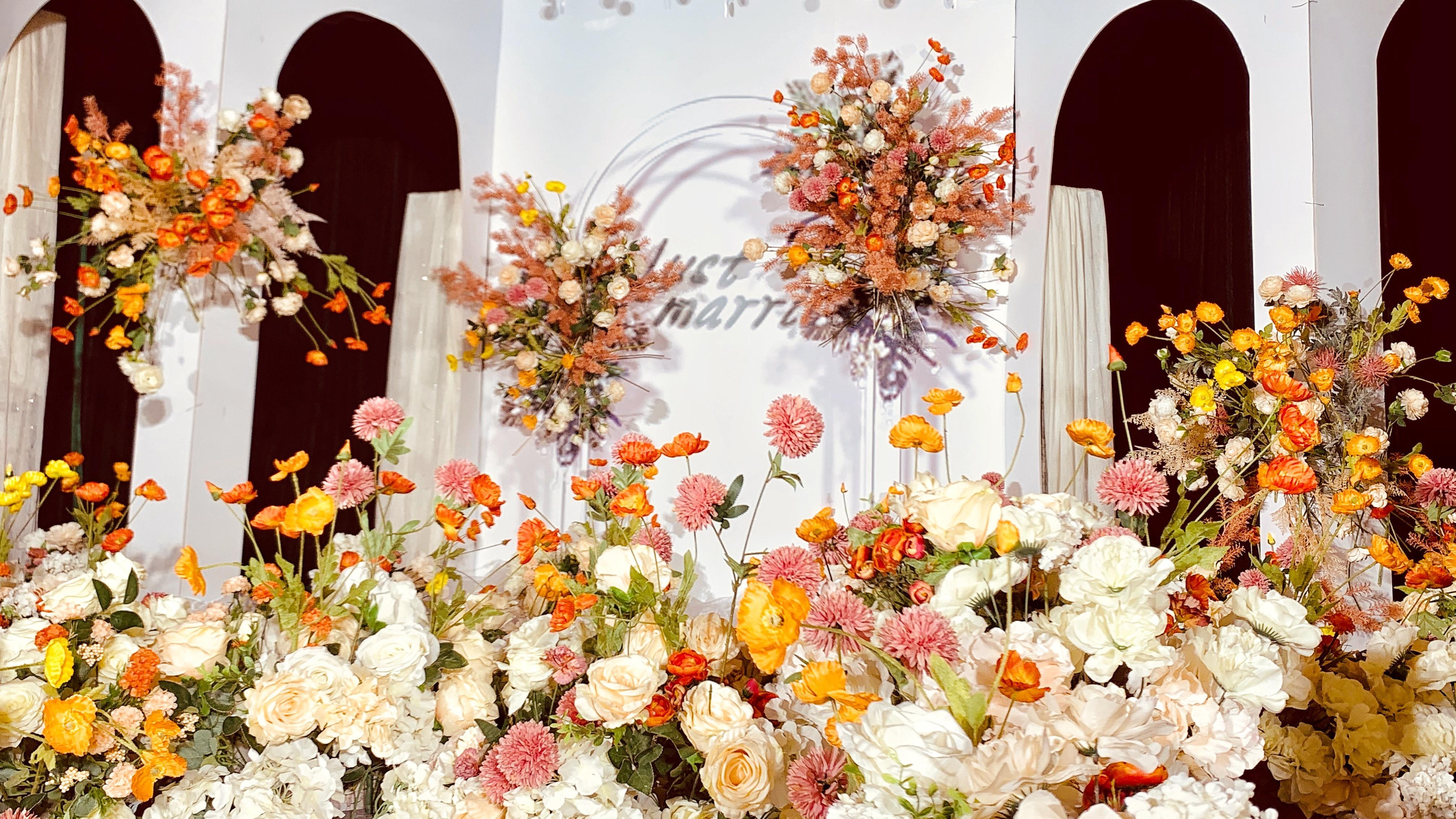 小场地小预算 日系小清新婚礼设计满足你大大的梦想