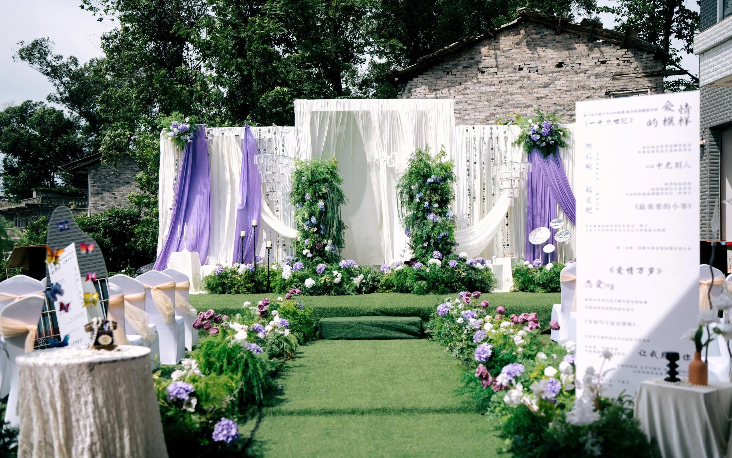 老家办的婚礼，太好看了