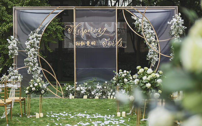 《太原别墅》/户外小清自然新草坪婚礼