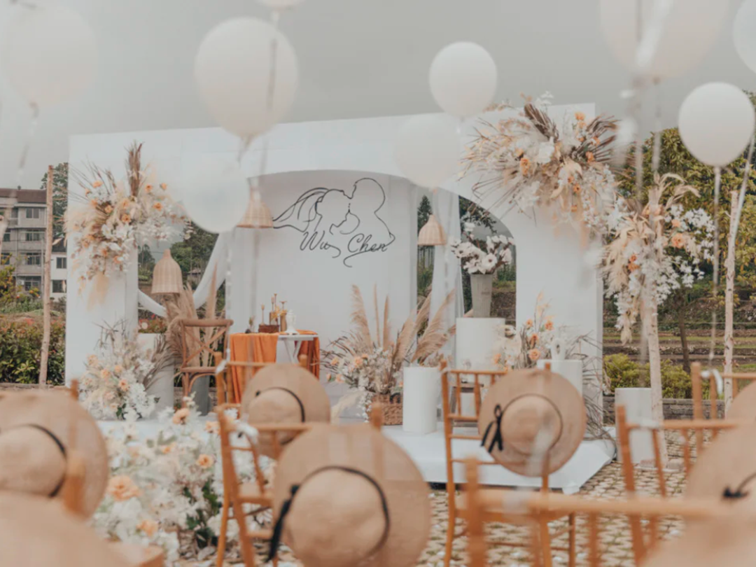 【喜时】简约文艺复古风户外婚礼 草坪婚礼小清新