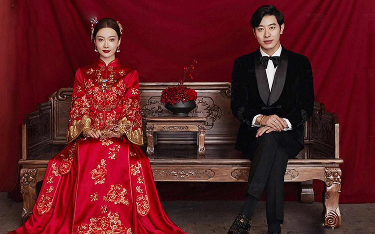 【喜嫁中国】新中式婚纱，喜欢成爱嫁为人妻