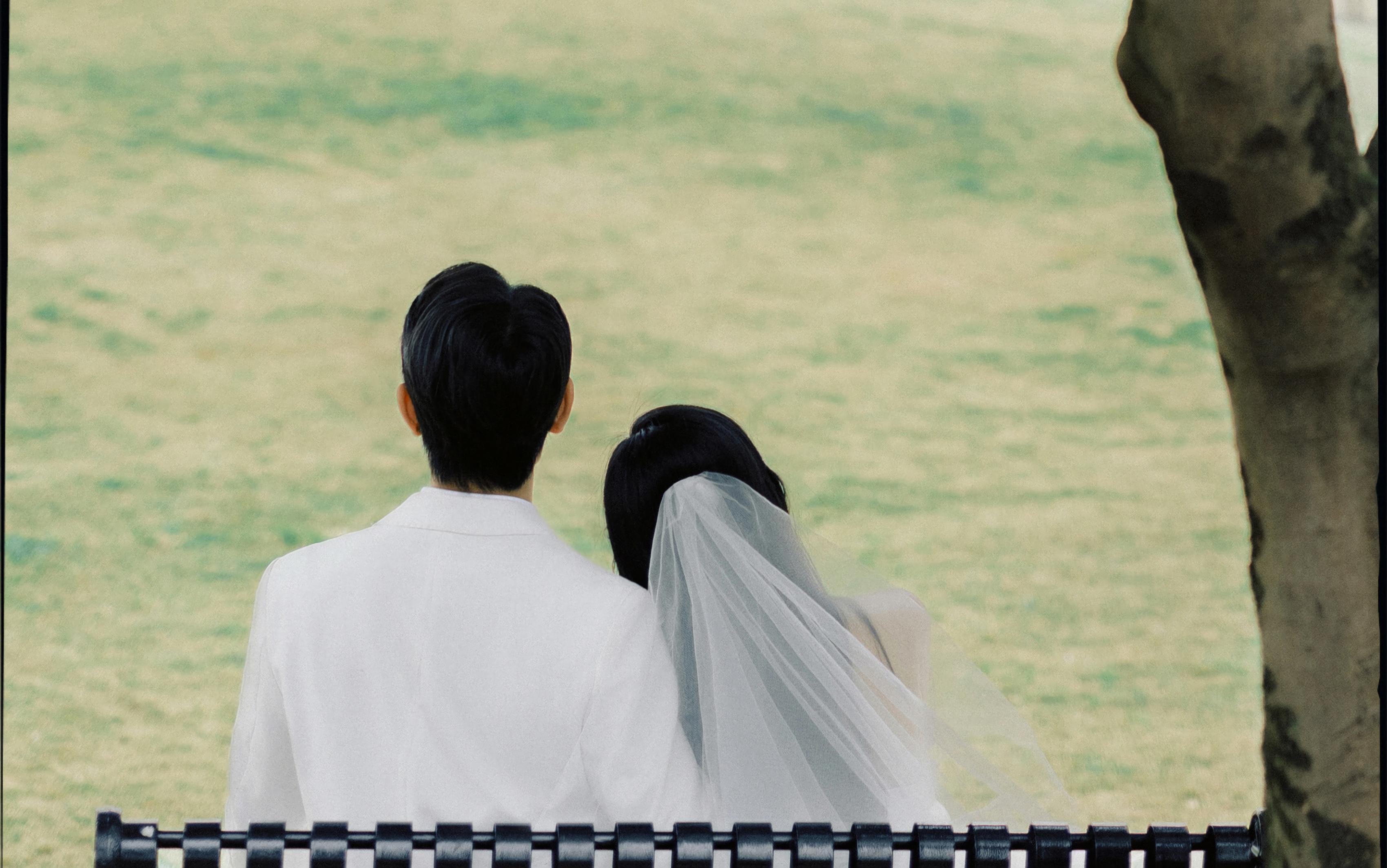 【施华洛摄影】简约森系婚纱照太好看了🍃