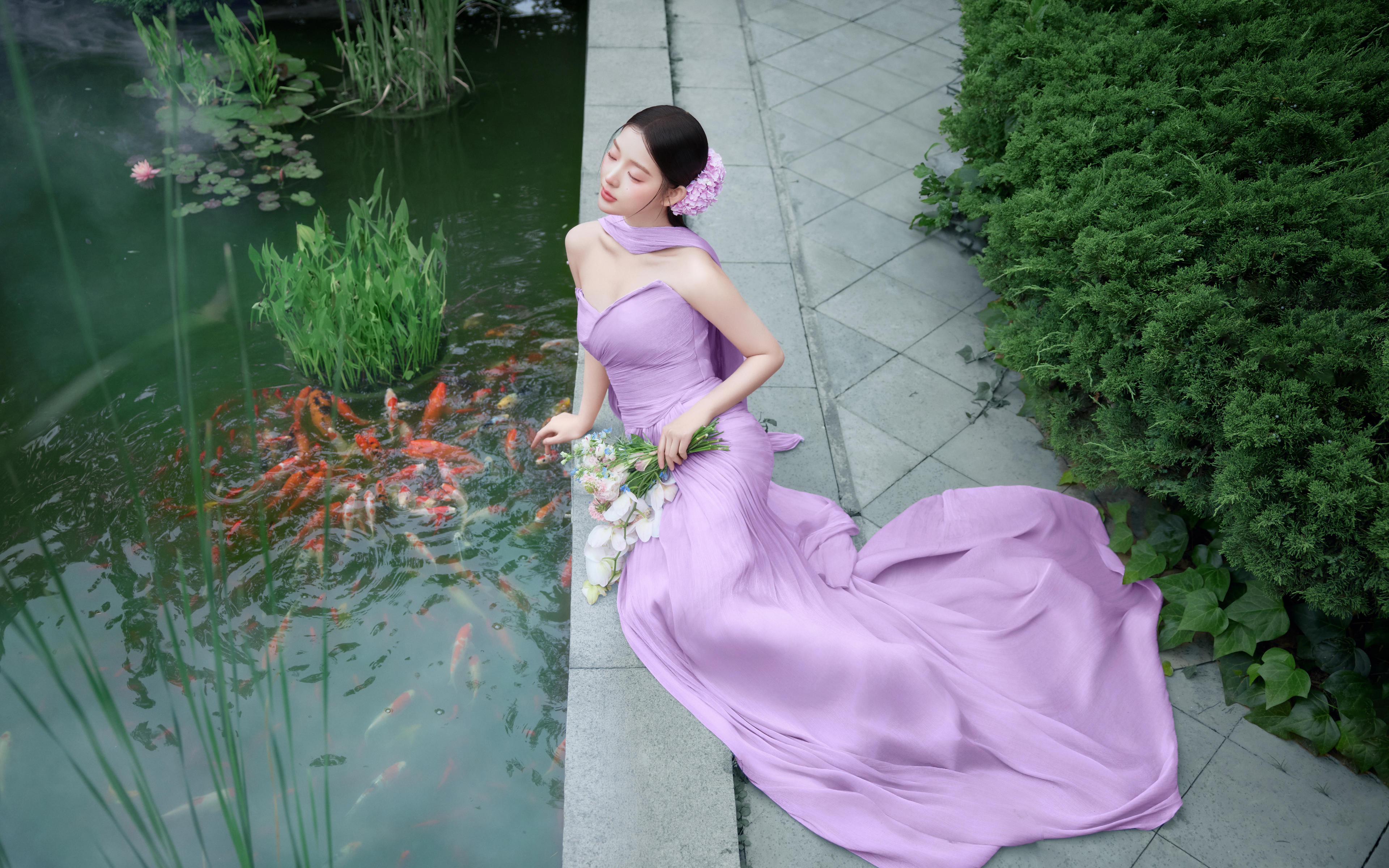 华流才是顶流！｜绝绝紫新中式婚纱照