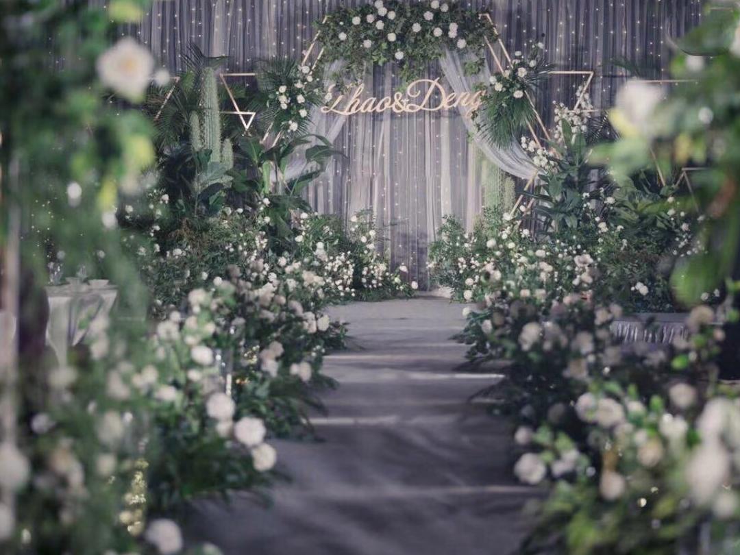 荣县蜜爱婚礼《茶白》韩式小清新婚礼