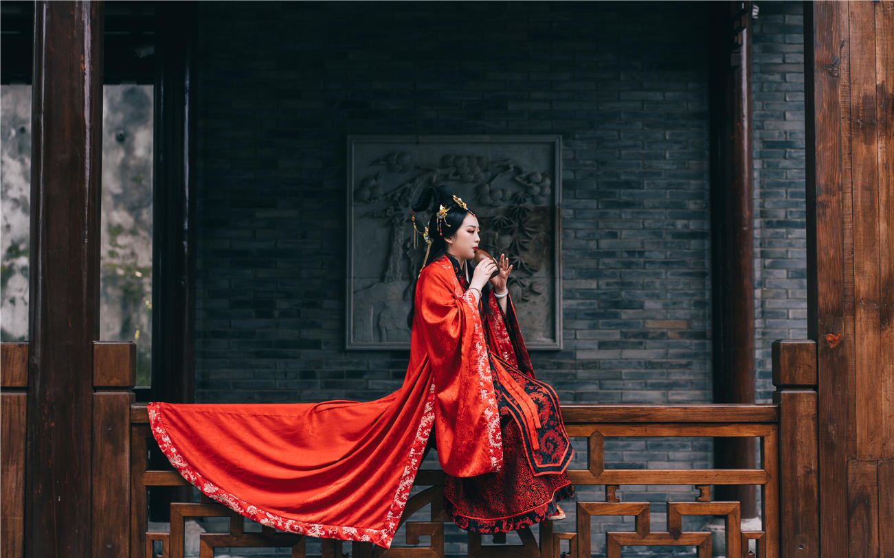 【袁木漢婚】周制漢式婚禮、小清新漢服婚禮《桃夭》