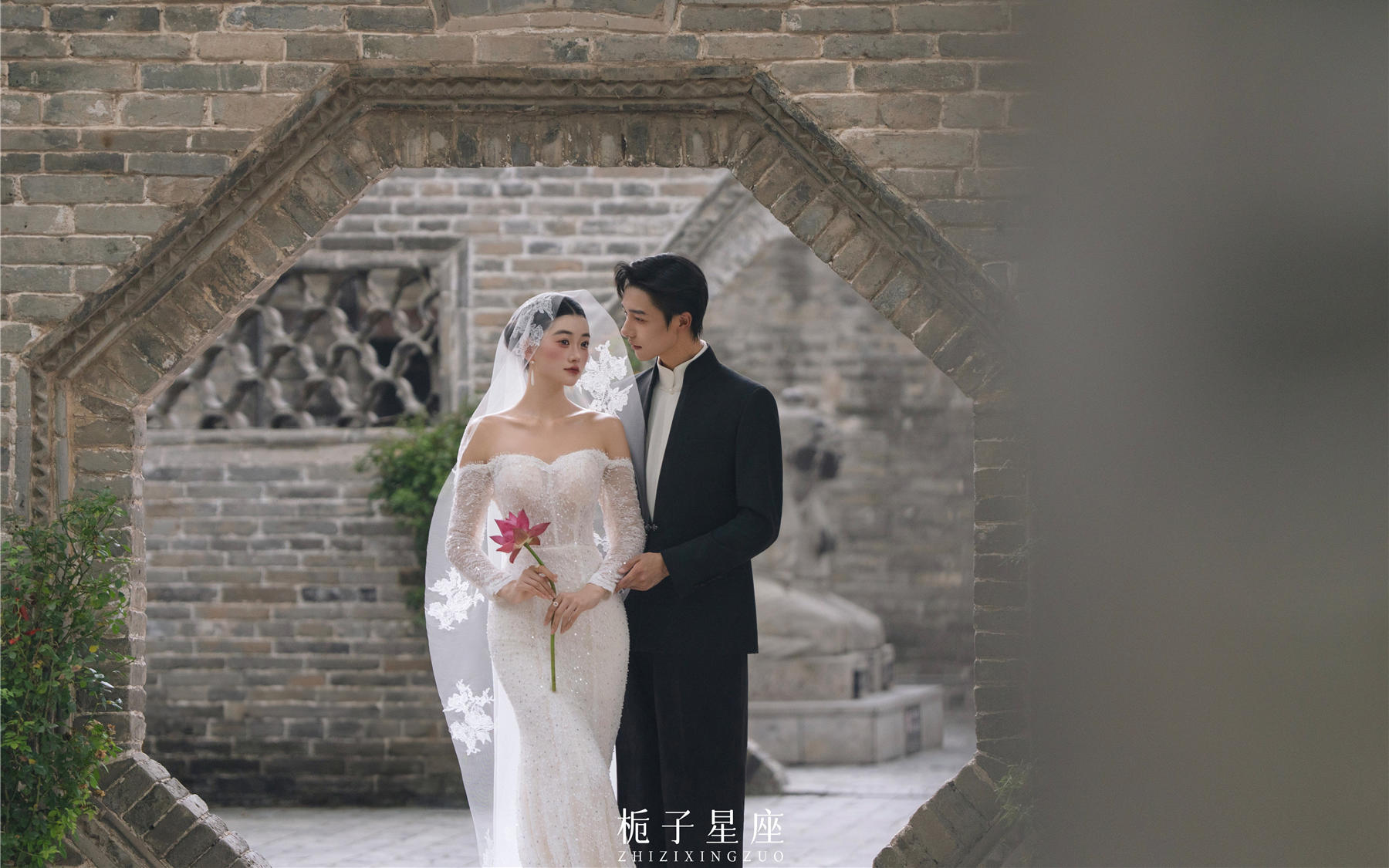 把东方园林的浪漫拍进婚纱照里🍃美到失语！！