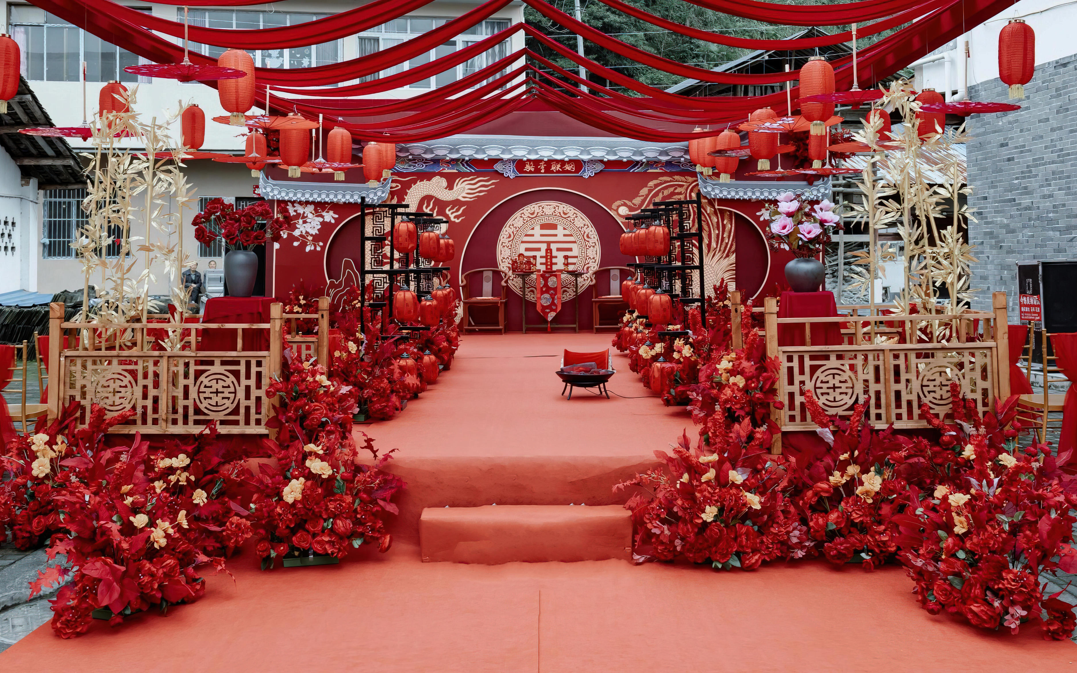 紅金古韻 傳統(tǒng)中式婚禮