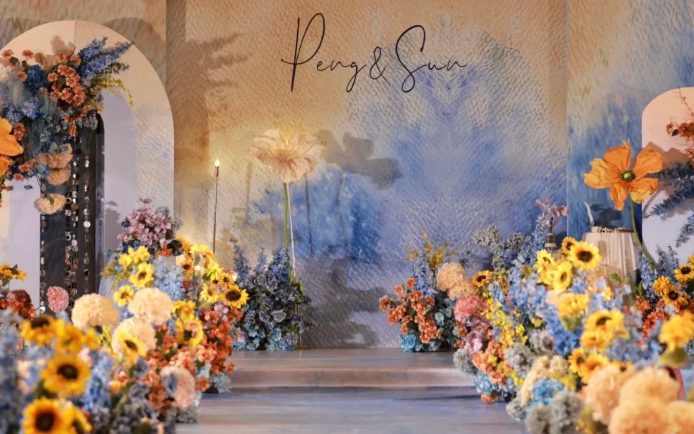 丽匠婚礼-田园油画