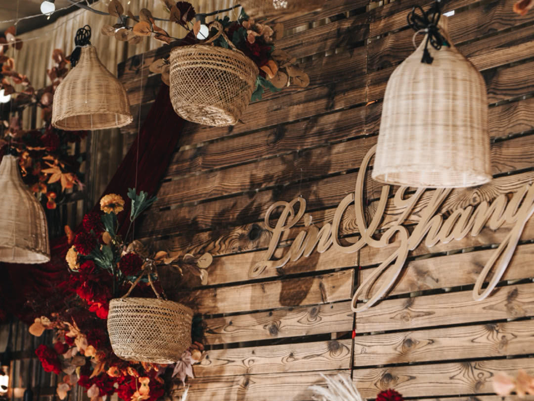 【金叶婚礼】 复古秋色系婚礼 田园风婚礼