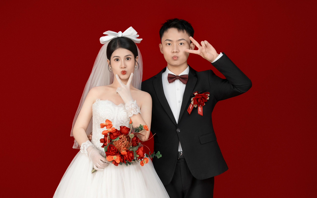 喜嫁系列客片欣赏👏石家庄婚纱照推荐商家