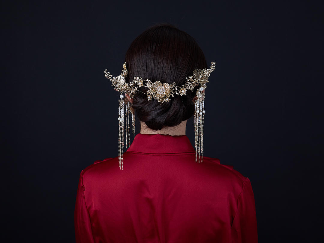 创始人新娘跟妆中式清透自然无感高级妆容独立化妆师