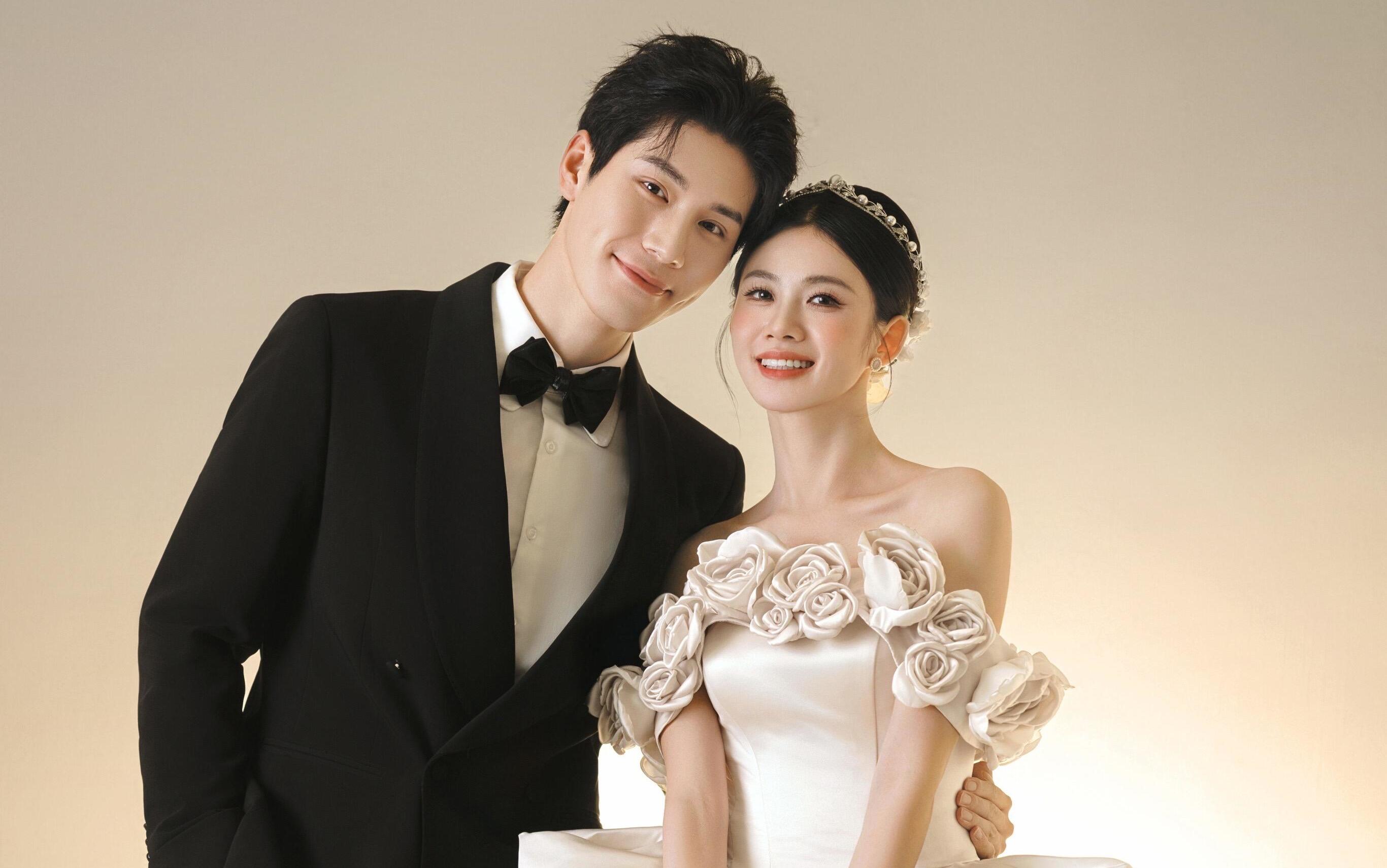【宜春婚纱照】室内主纱光影韩式婚纱照