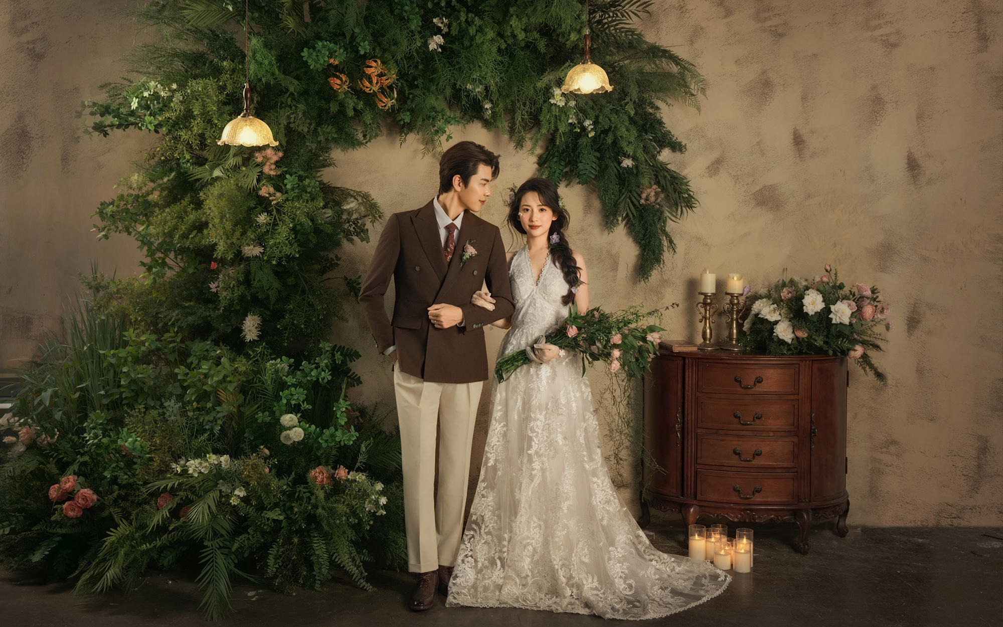 「客片鑒賞」在朋友圈被夸爆的法式復古婚紗照??