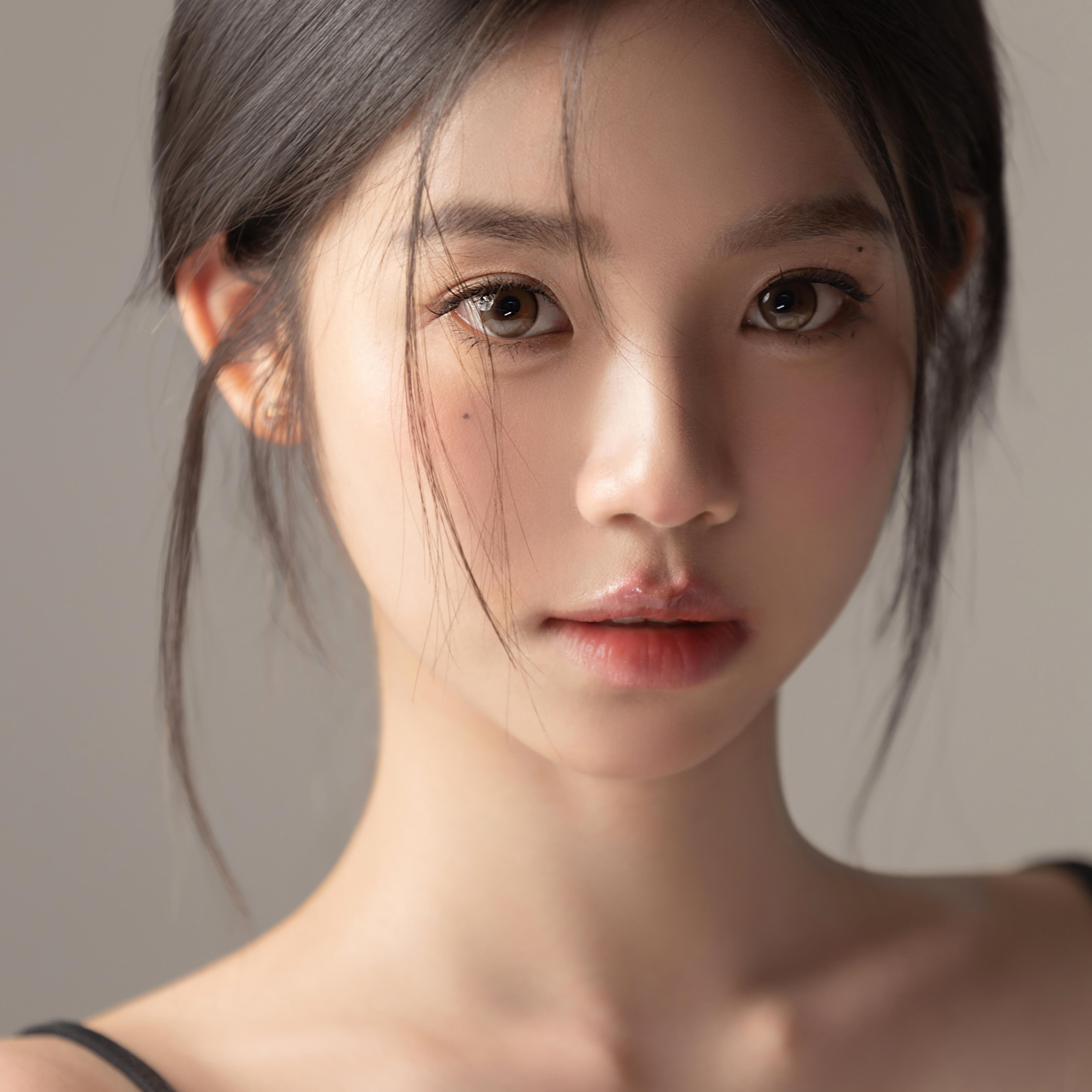 氧气感少女肖像