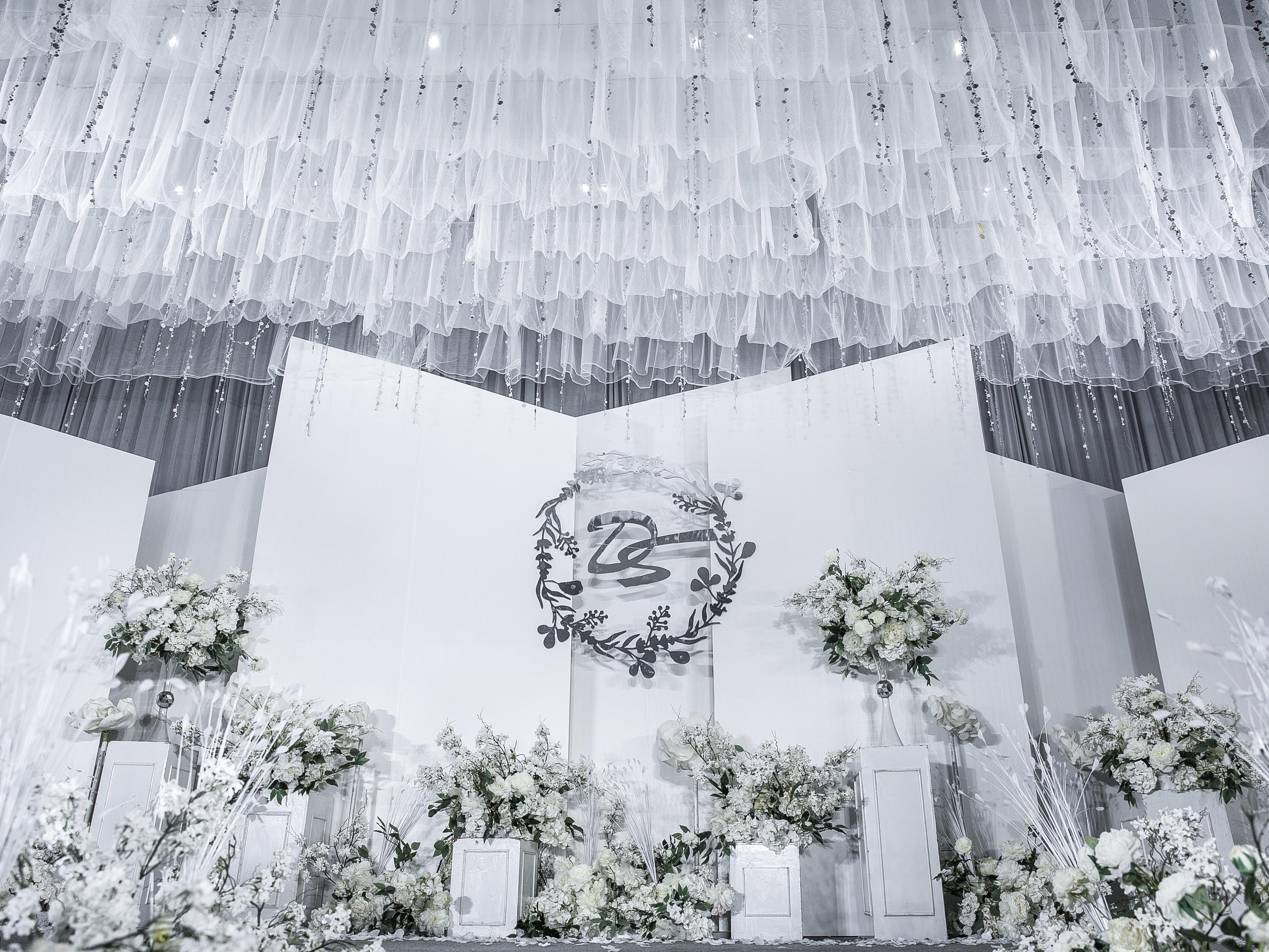 《月夜婉风》唯美浪漫含吊顶西式婚礼