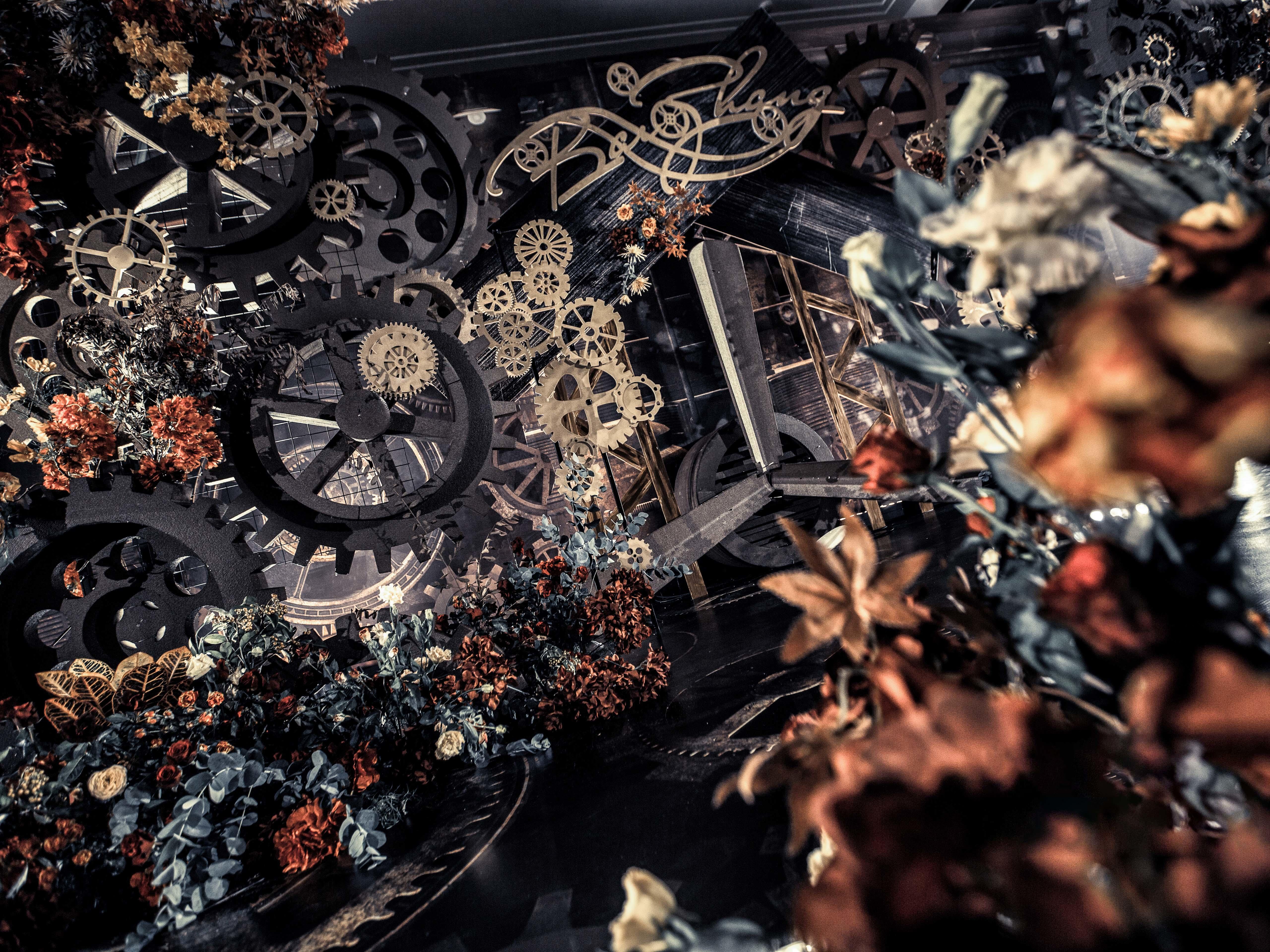 摩登婚礼-黑色复古工业风婚礼