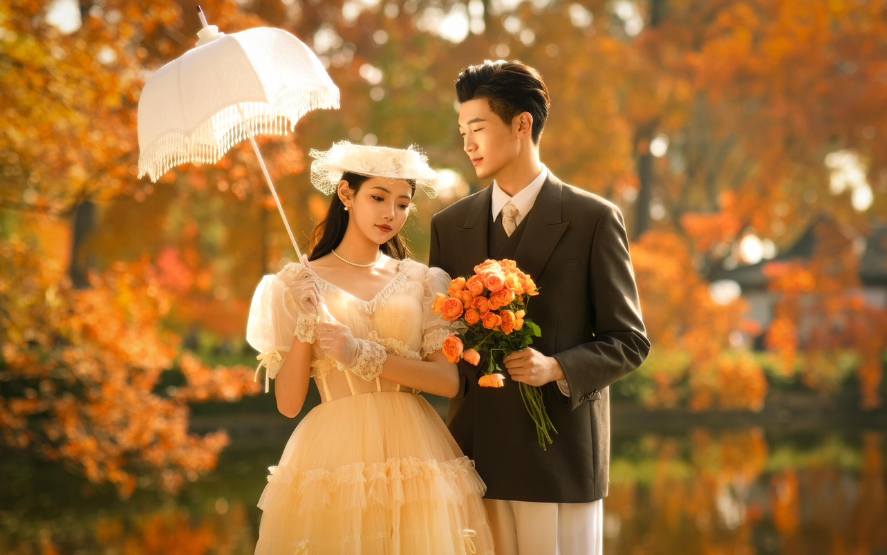 法式浪漫系列客片欣赏！石家庄婚纱照推荐商家