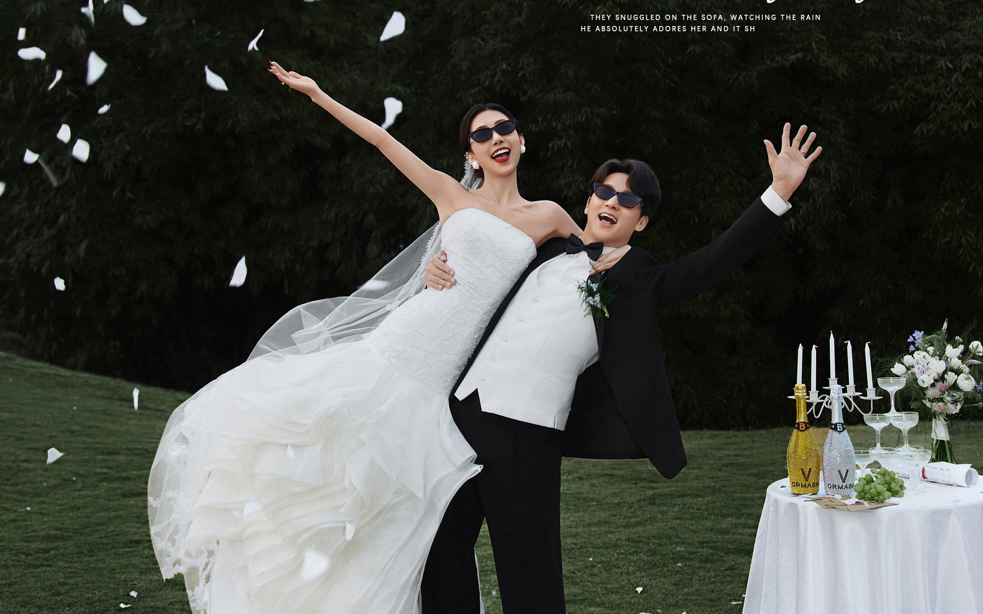 终于拍到了我梦想中的生命力婚纱照