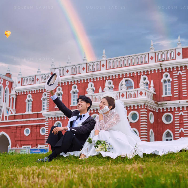 高定外景婚照系列~在逃公主