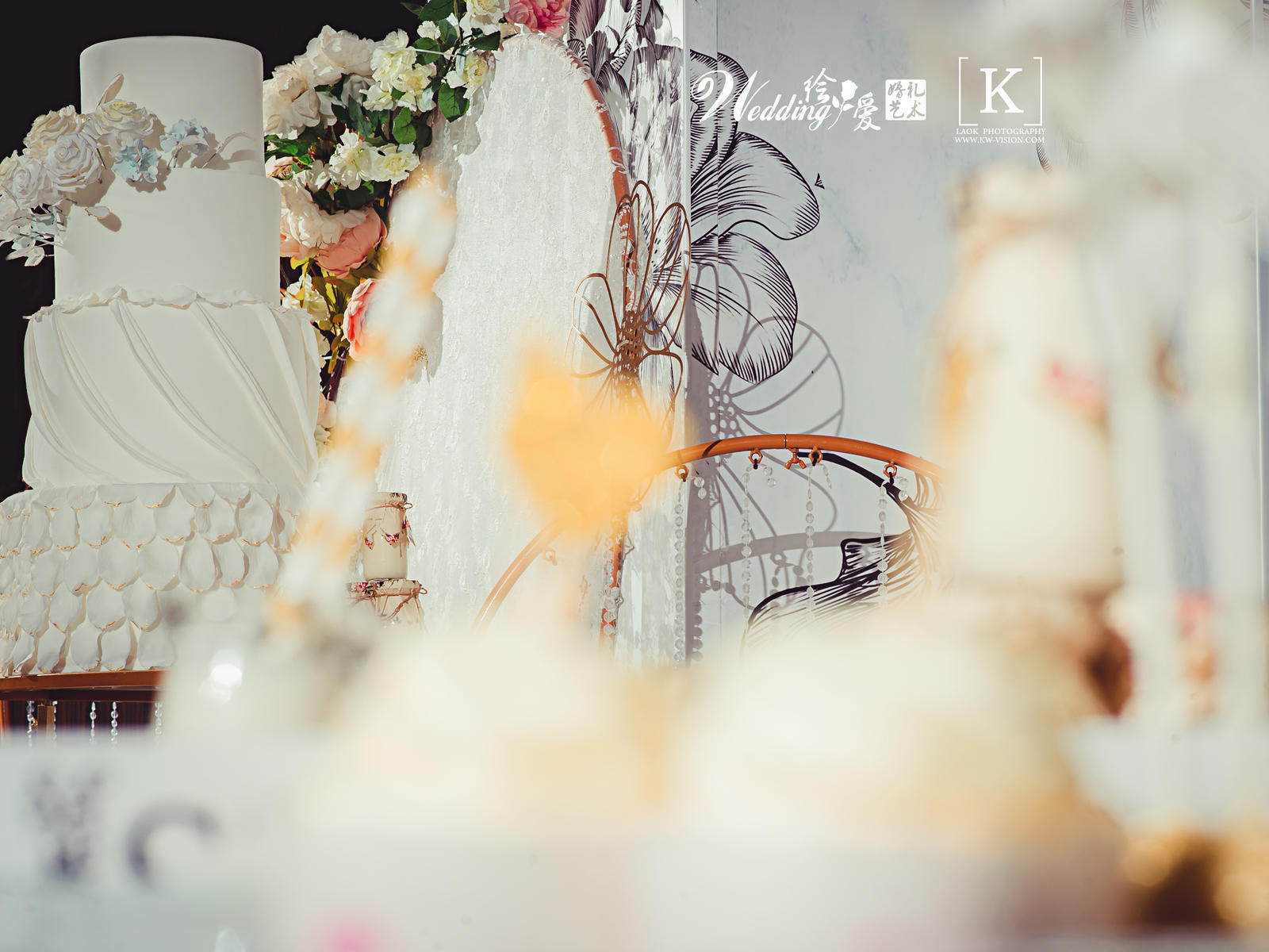 【送婚前微电影】唯美轻奢香槟色婚礼含四大金刚