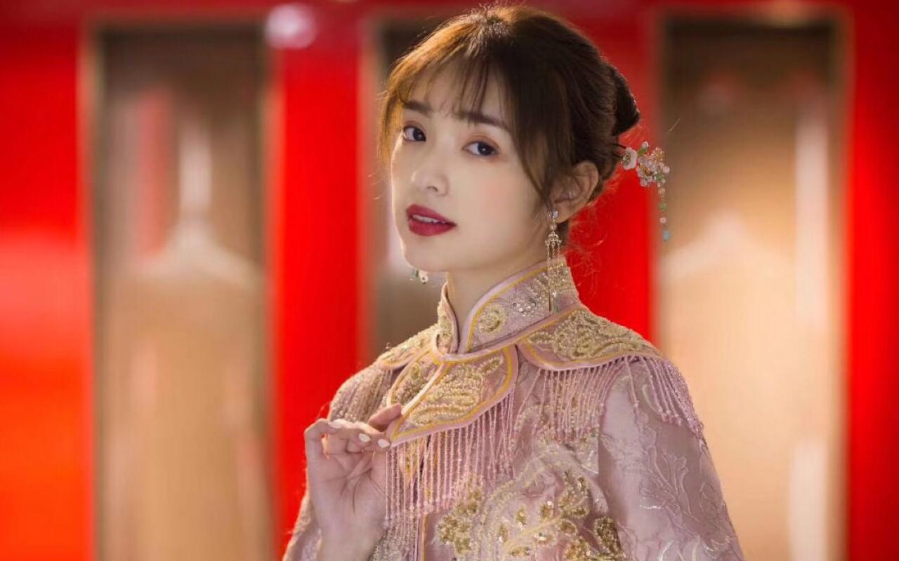 【熹恩时尚新娘】新款秀禾粉紫色 