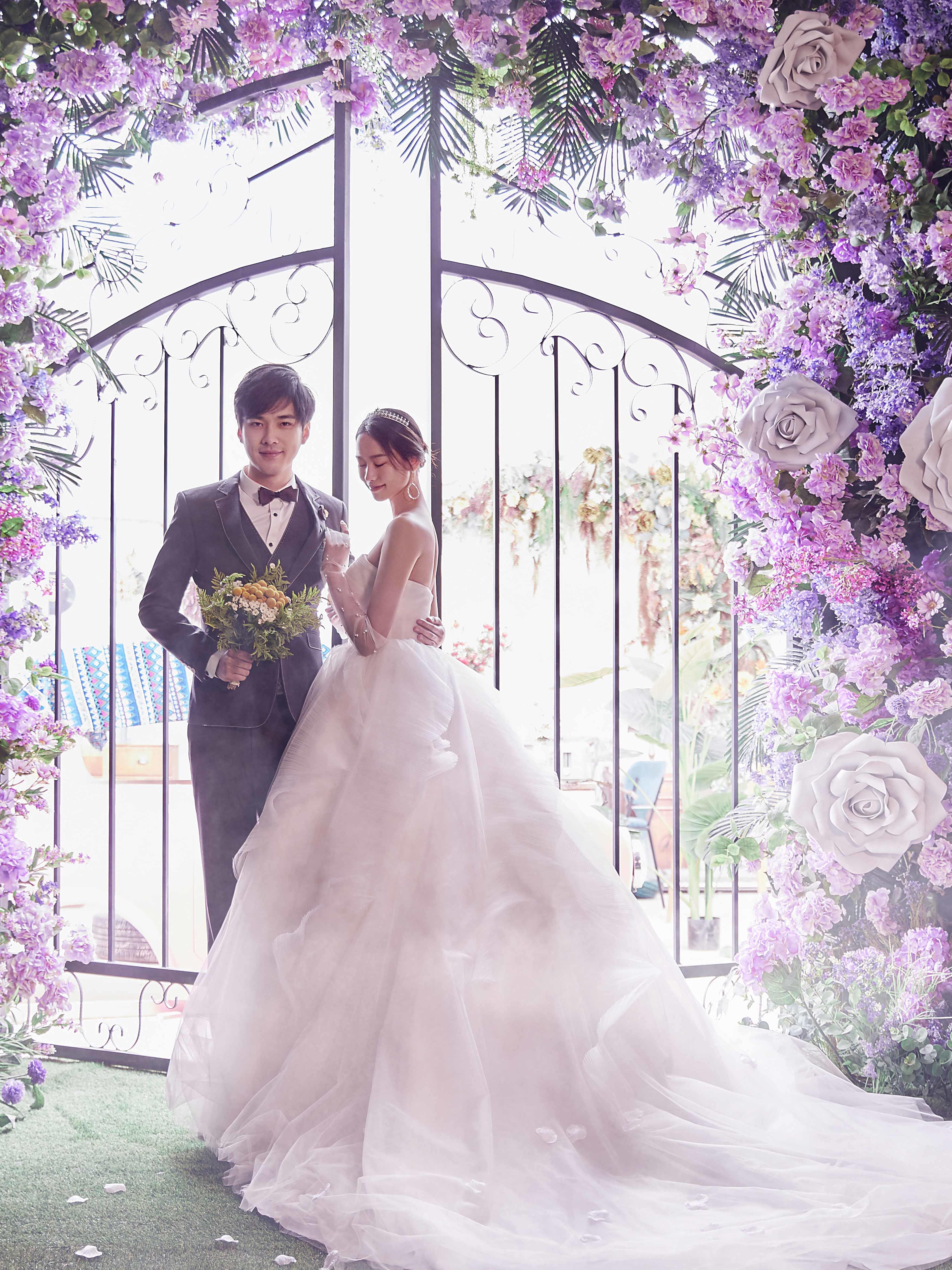 【王妃嫁衣婚纱礼服高定套餐】